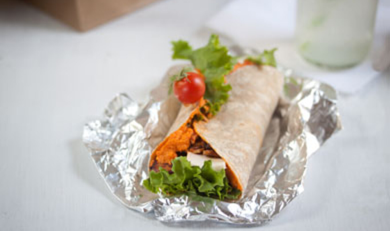 Gluten-Free Vegan Pizza Wraps