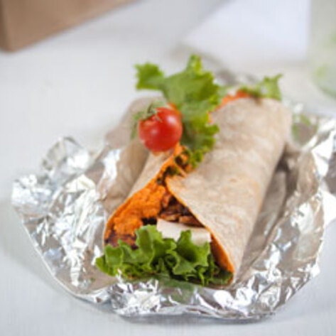 Gluten-Free Vegan Pizza Wraps
