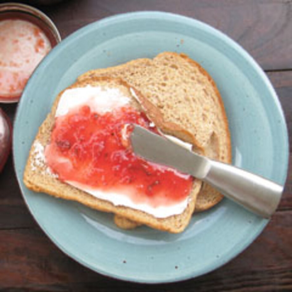 Vegan Plum Basil Jam