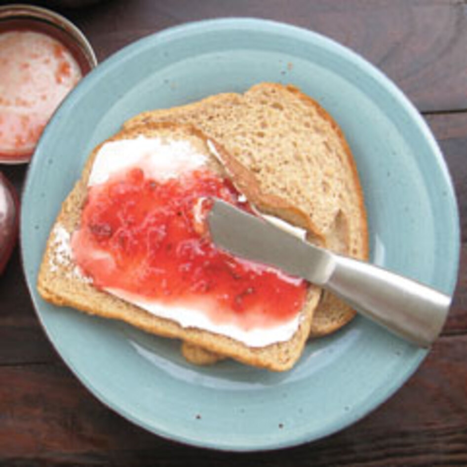 Vegan Plum Basil Jam