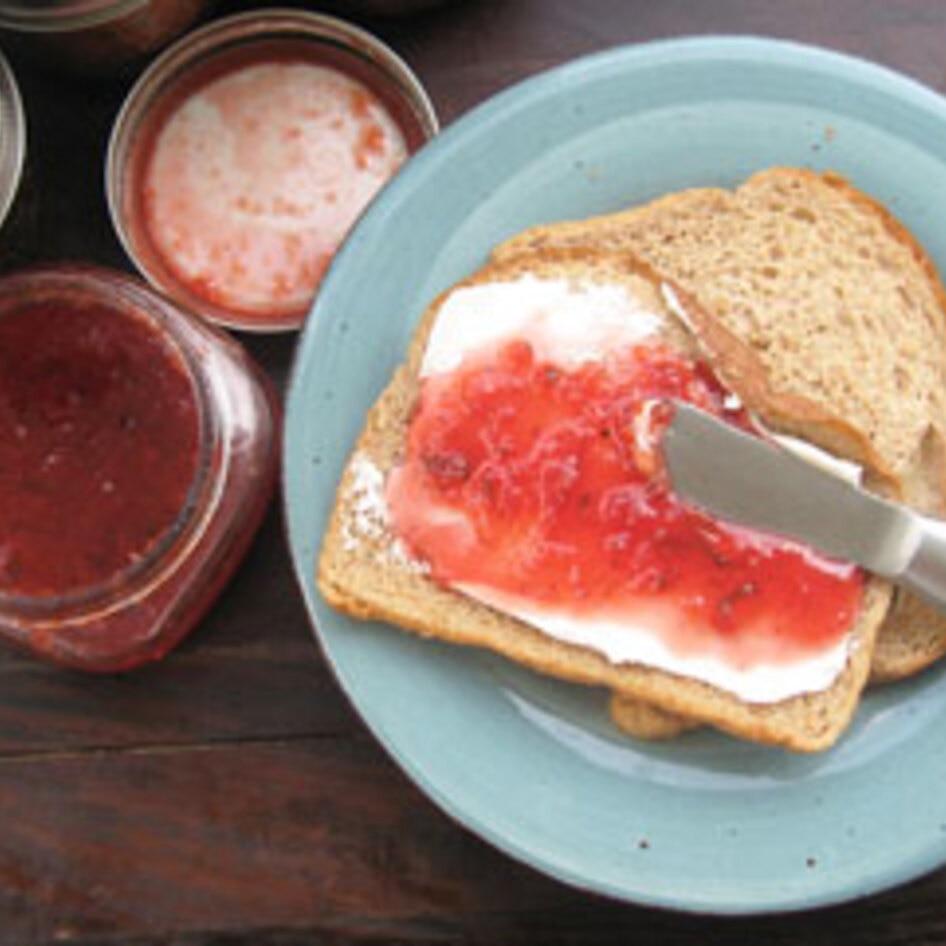 Plum Basil Jam