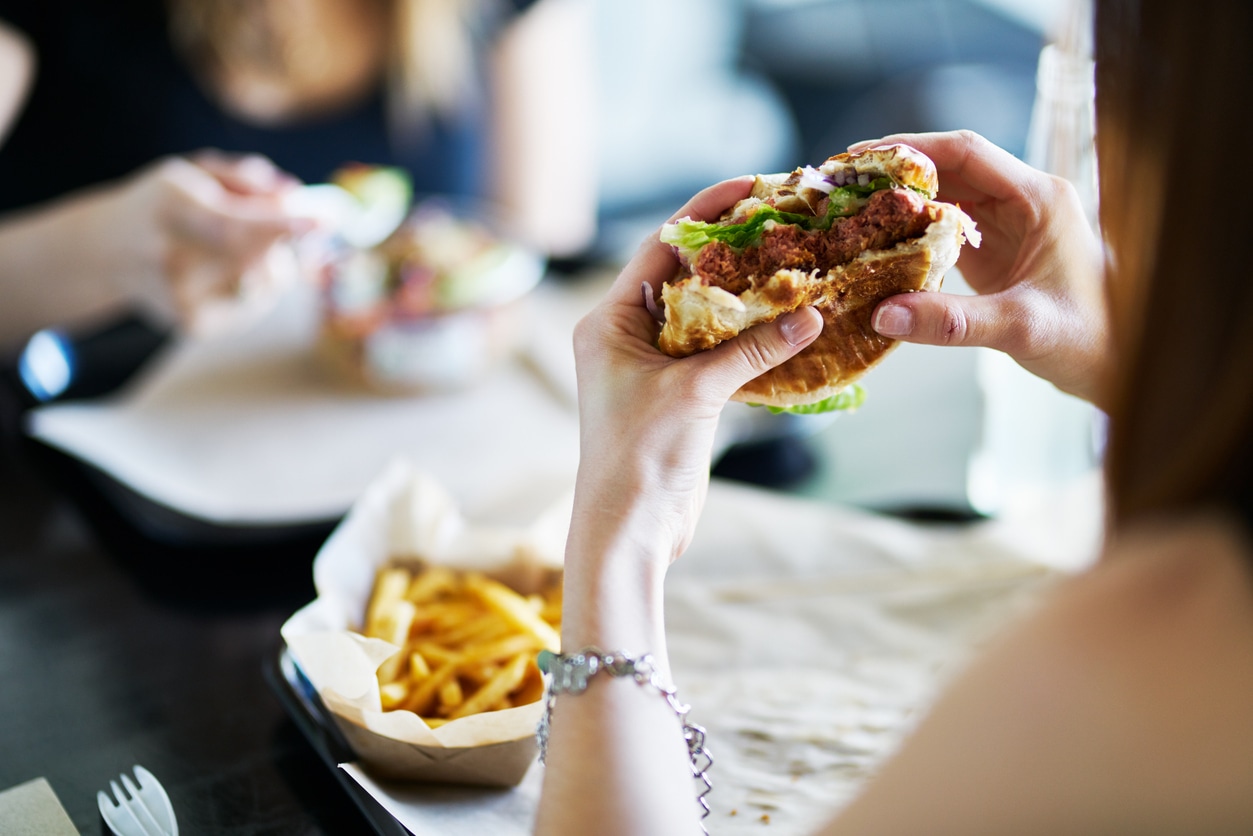 VegNews.MeatlessBurger.Getty