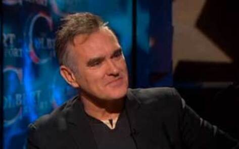 <i>Colbert Report</i> Studios Go Meat-Free for Morrissey