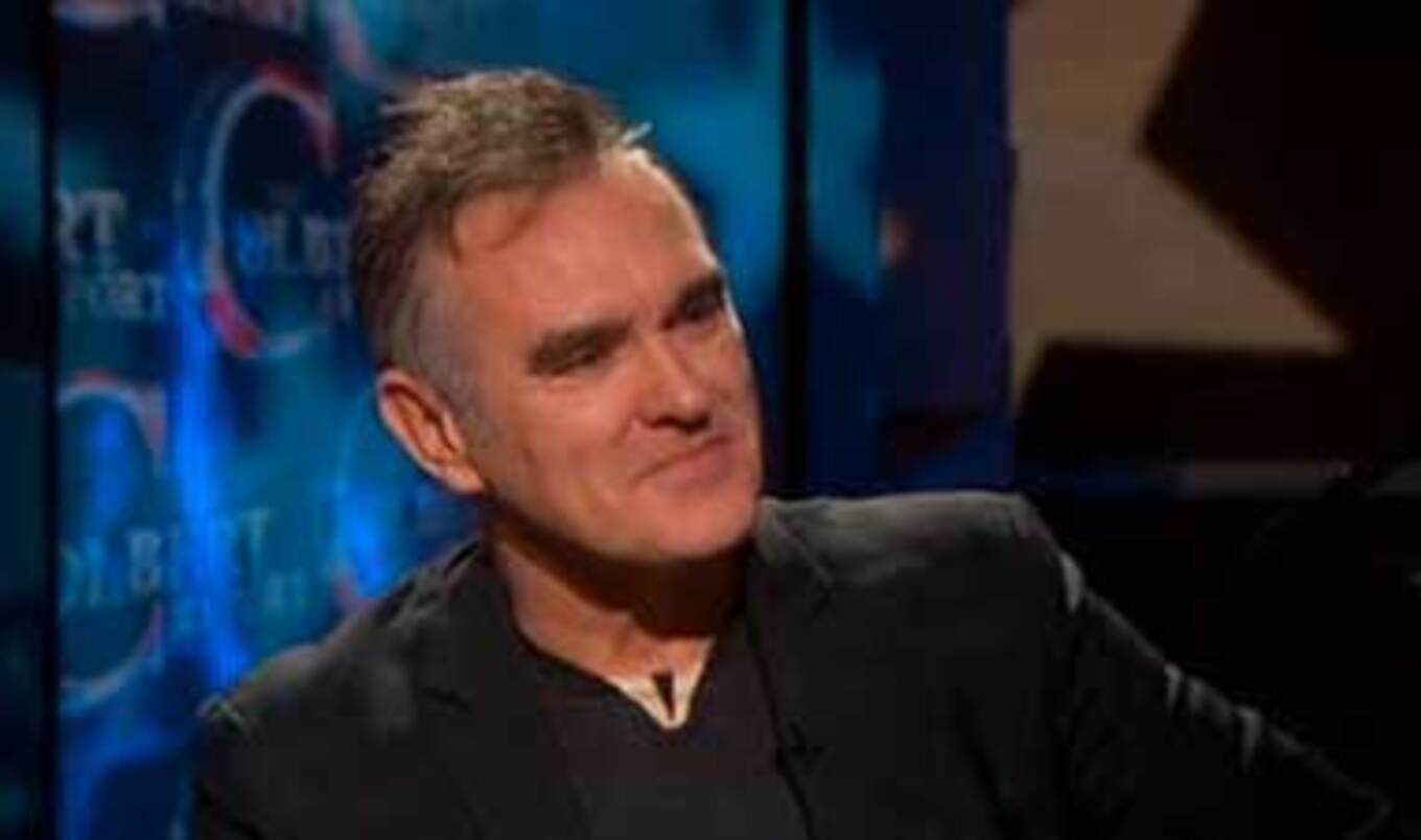<i>Colbert Report</i> Studios Go Meat-Free for Morrissey