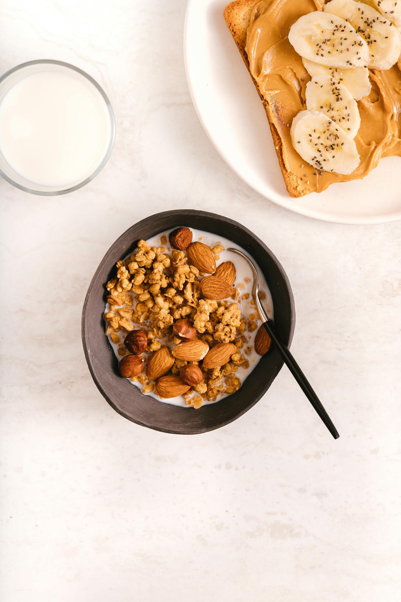 Bowl of Nuts and Nut Butters