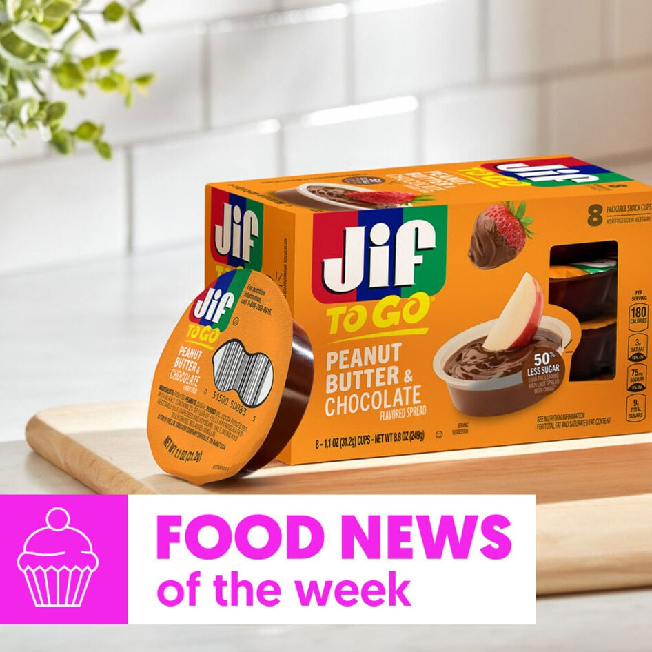 Food News of the Week: Jif Takes on Nutella, Plus Fudge Cake and Cinnamon Buns for Mom