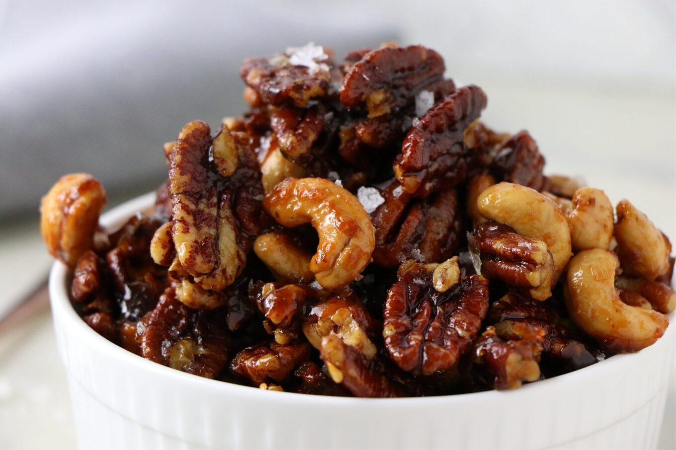 Salted Hot Honey Nuts