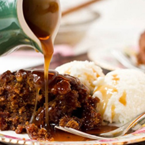 Sinless Sticky Toffee Pecan Pudding