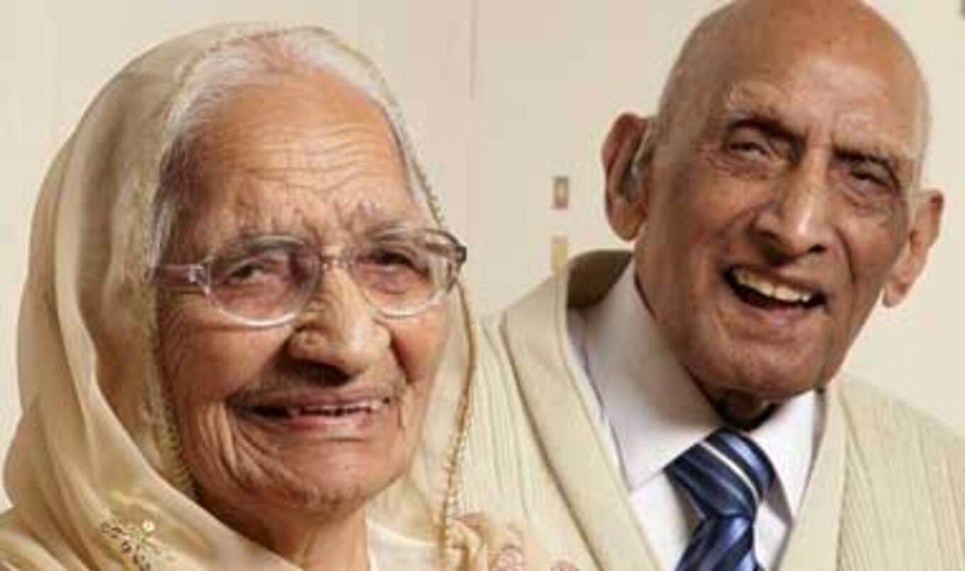 World's Longest Married Couple Credit Veg Diet