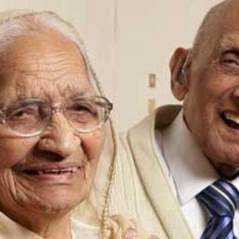 World's Longest Married Couple Credit Veg Diet