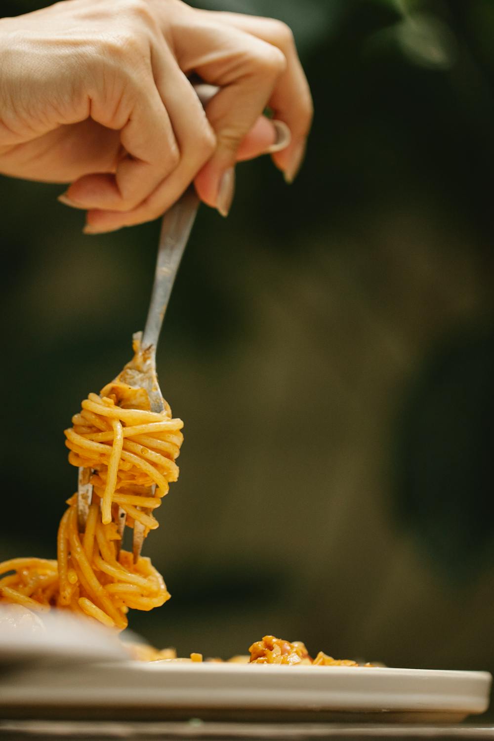 Twisting spaghetti