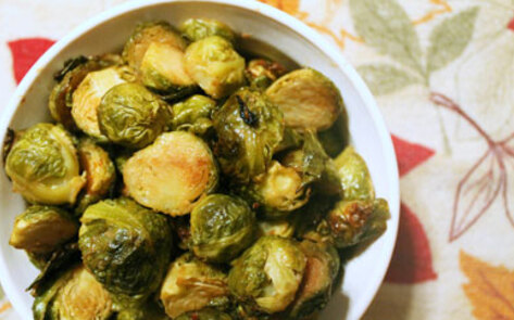 Dijon Roasted Brussels Sprouts