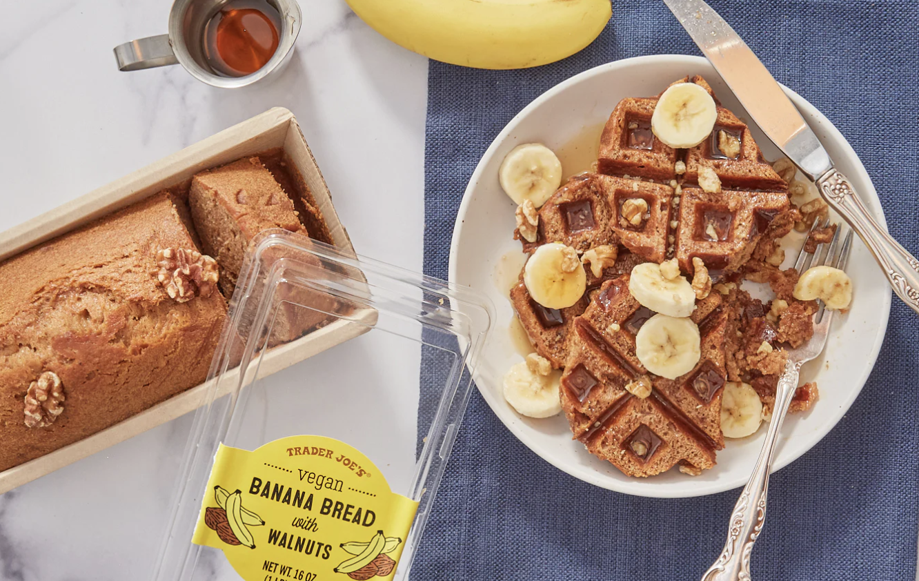 Trader Joe's vegan banana bread