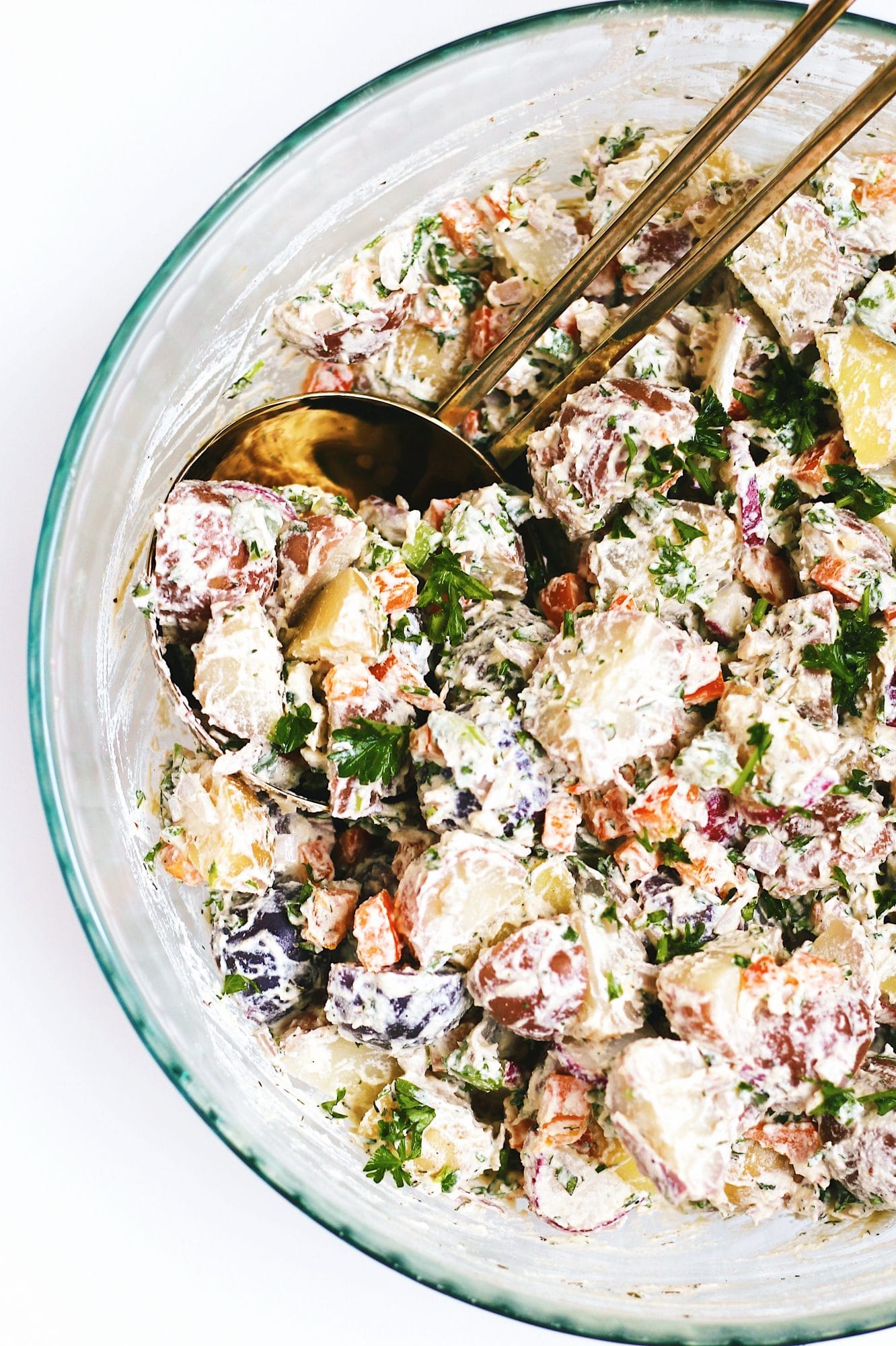 lemon and herb potato salad