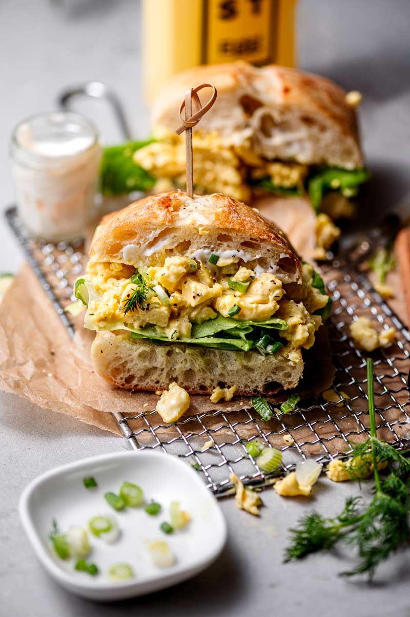 Just egg salad sandwich