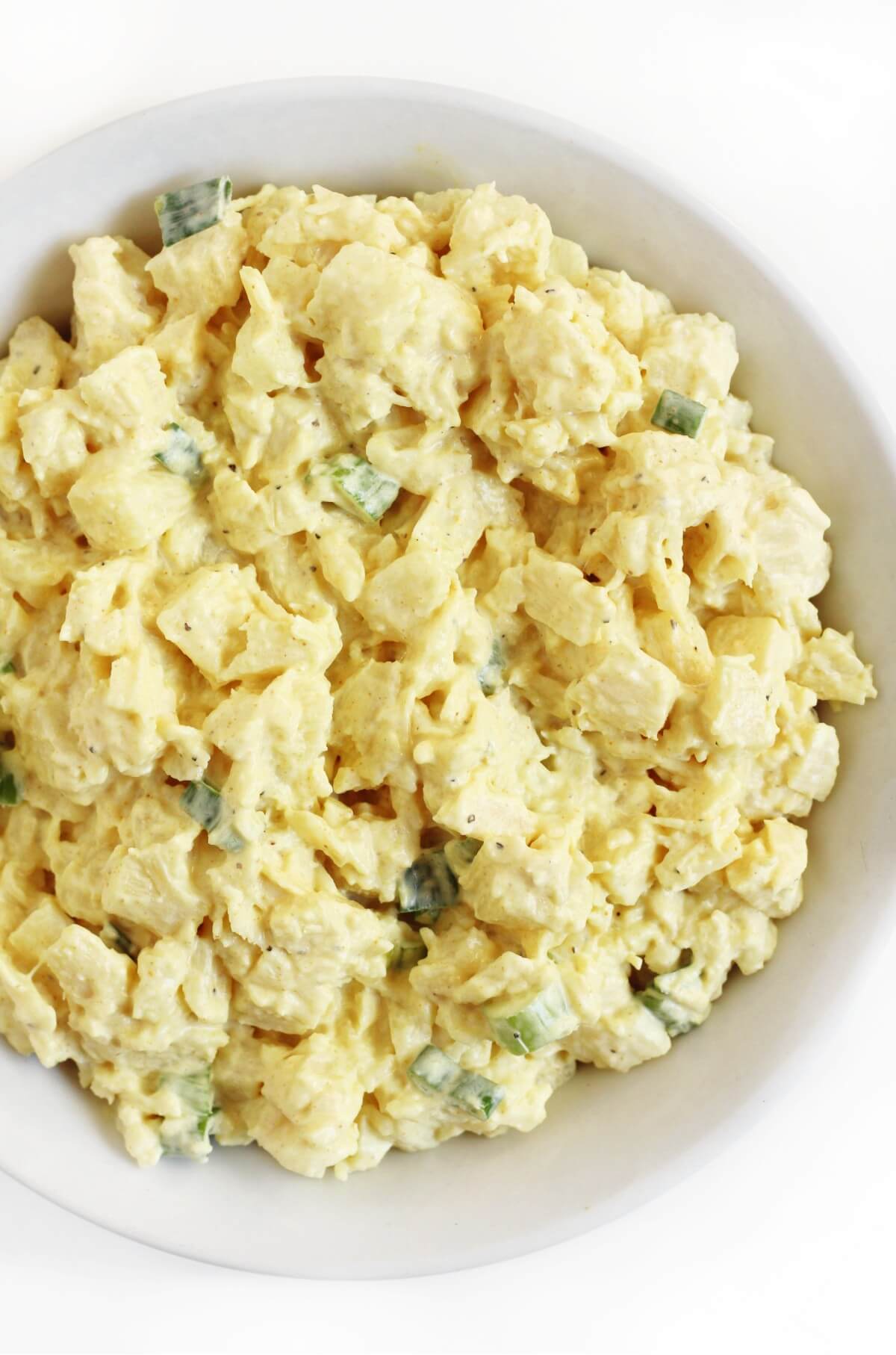 hearts of palm vegan egg salad