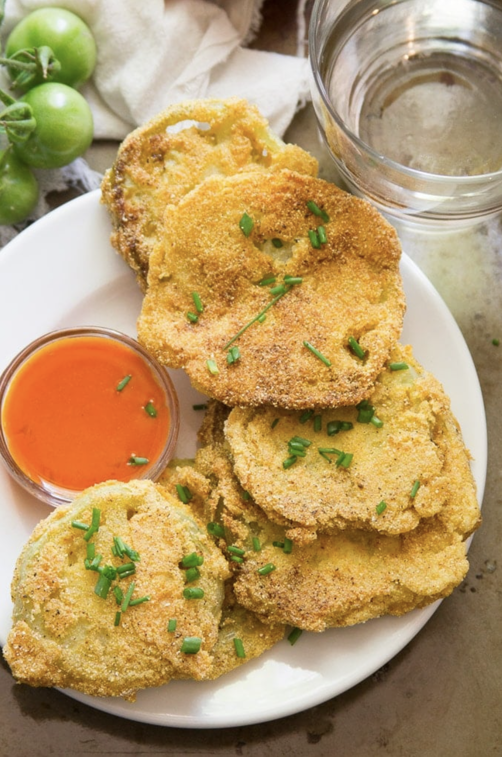 Fried green tomatoes
