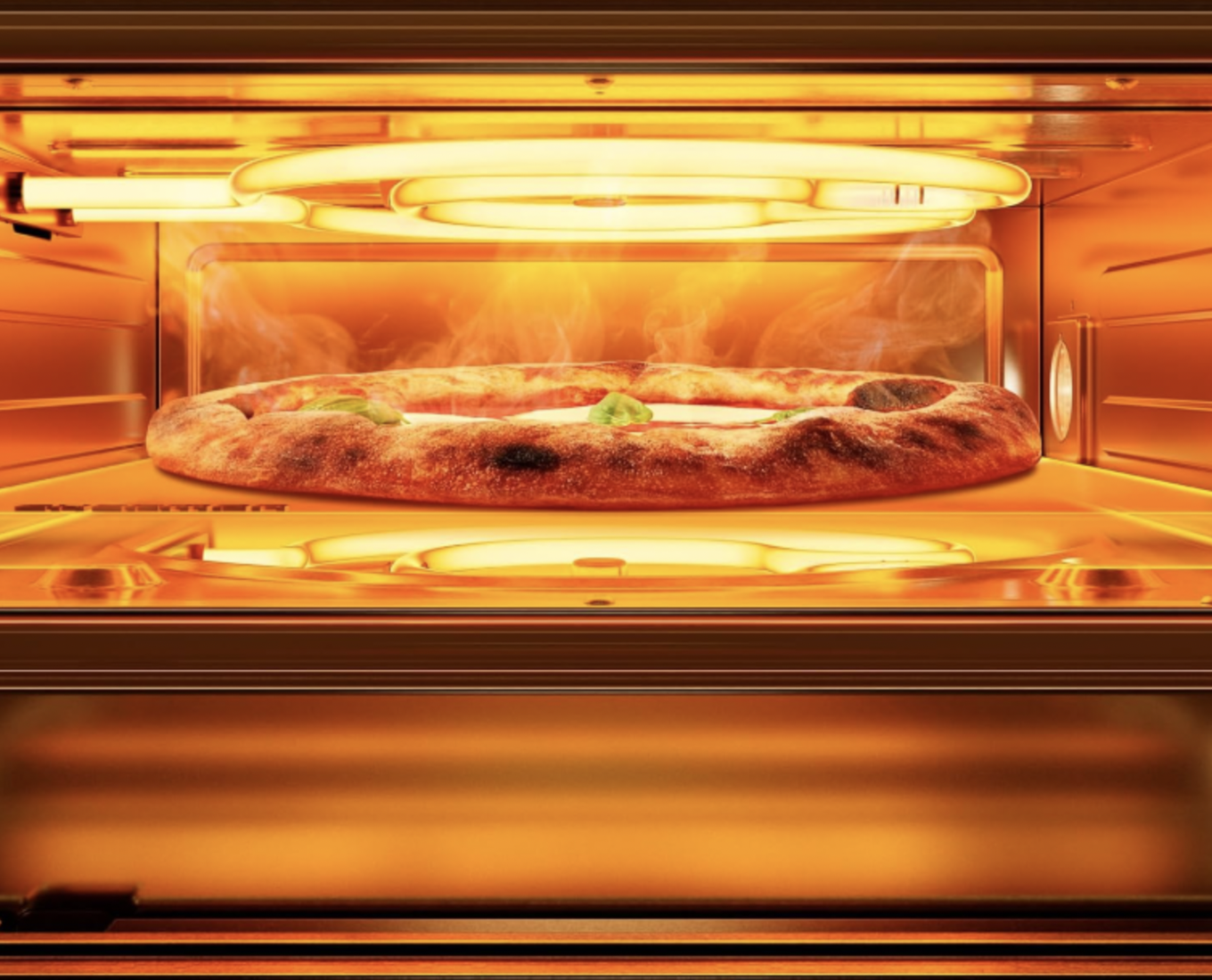 pizza oven inside