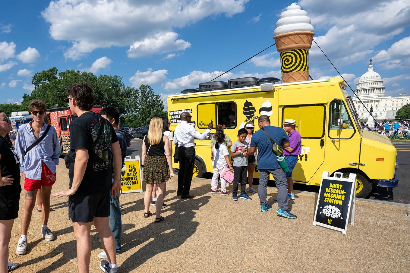 Oatly Ice Cream Truck