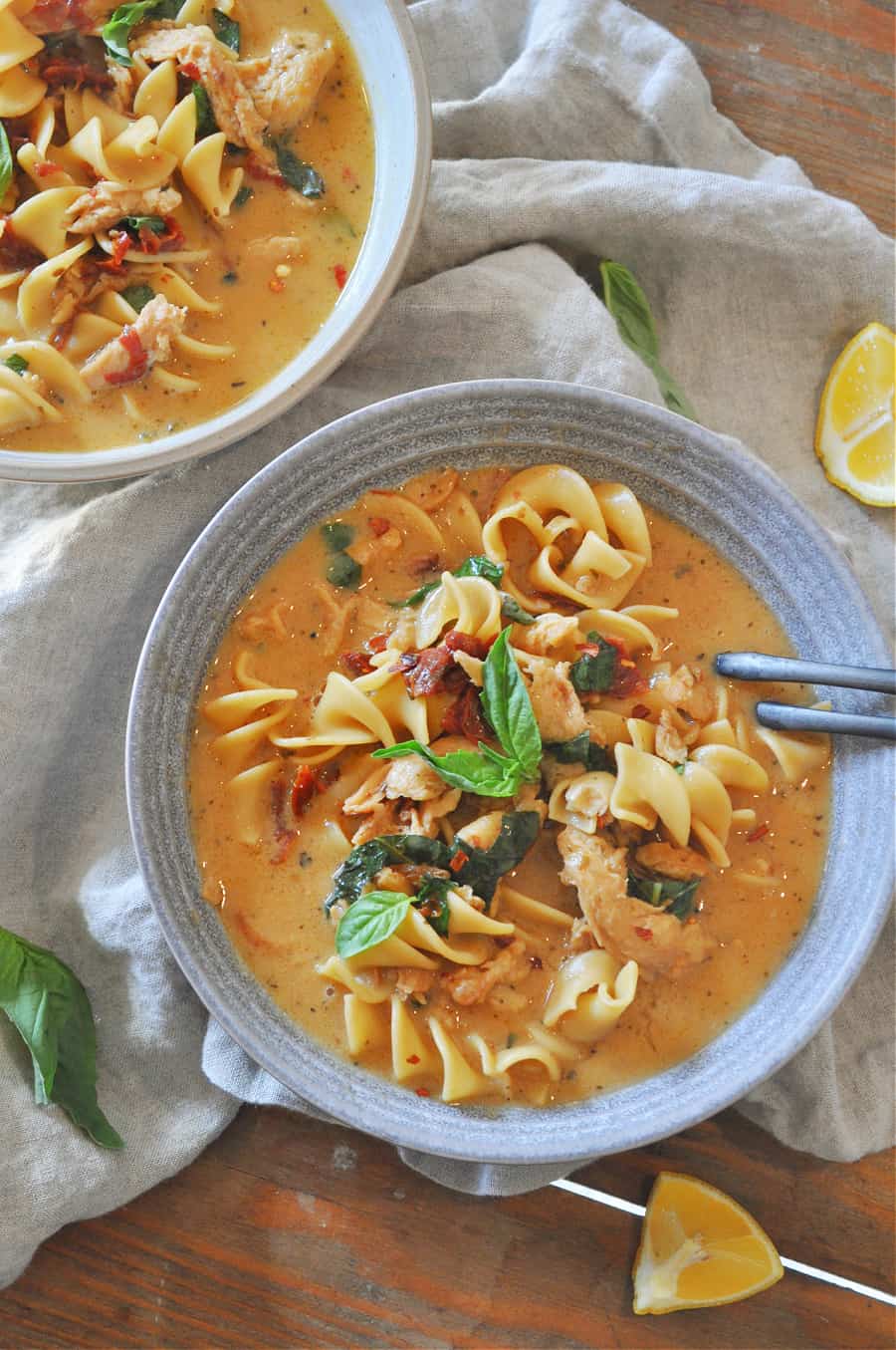 marry me chicken noodle soup vegan