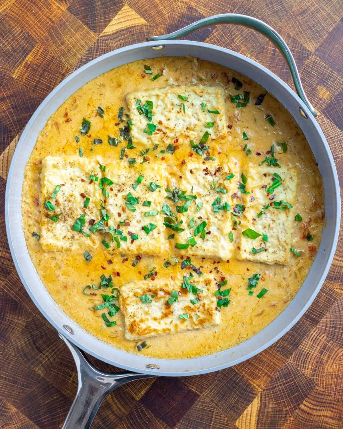 marry me tofu chicken