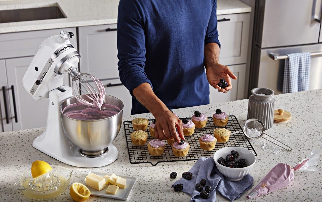 baking with kitchenaid mixer
