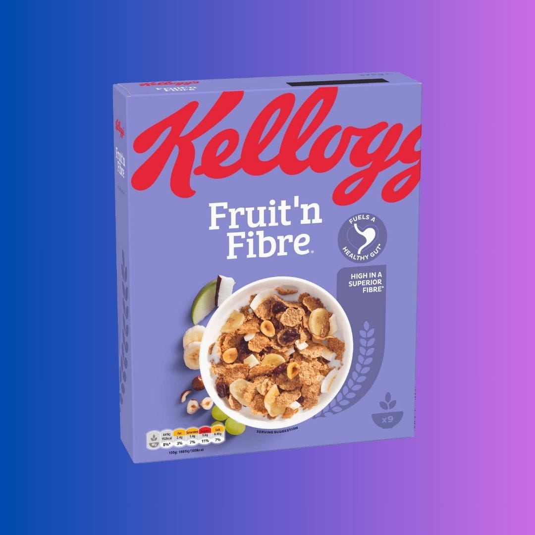 Kellog Fruit 'n Fibre cereal