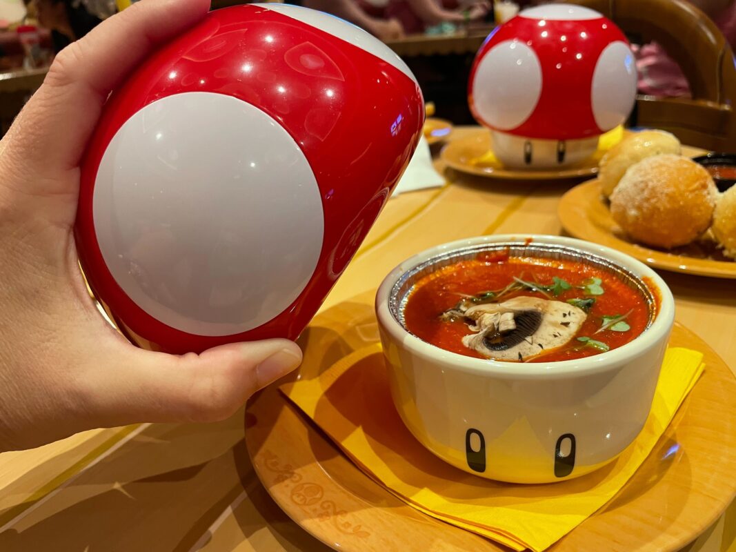 Universal Studios Hollywood tomato soup