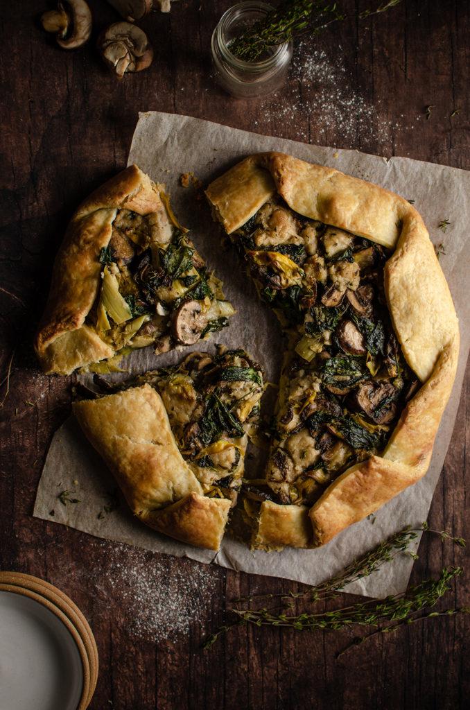 mushroom galette