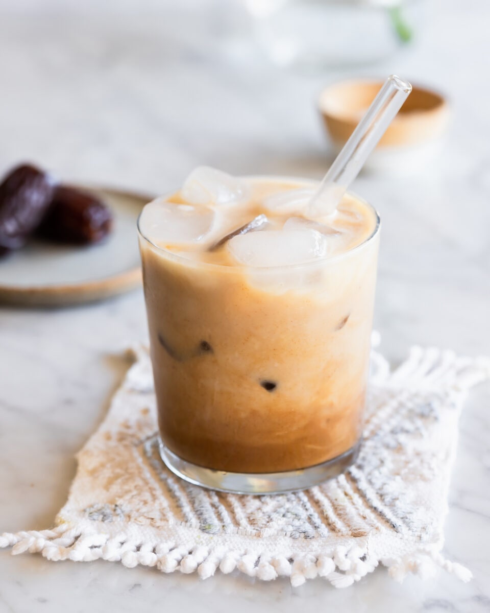 salted caramel latte