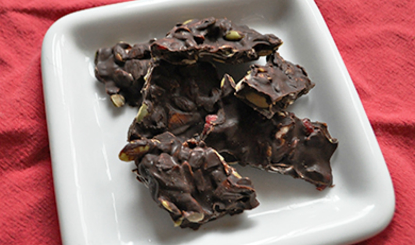 Holiday Cranberry-Chocolate Bark
