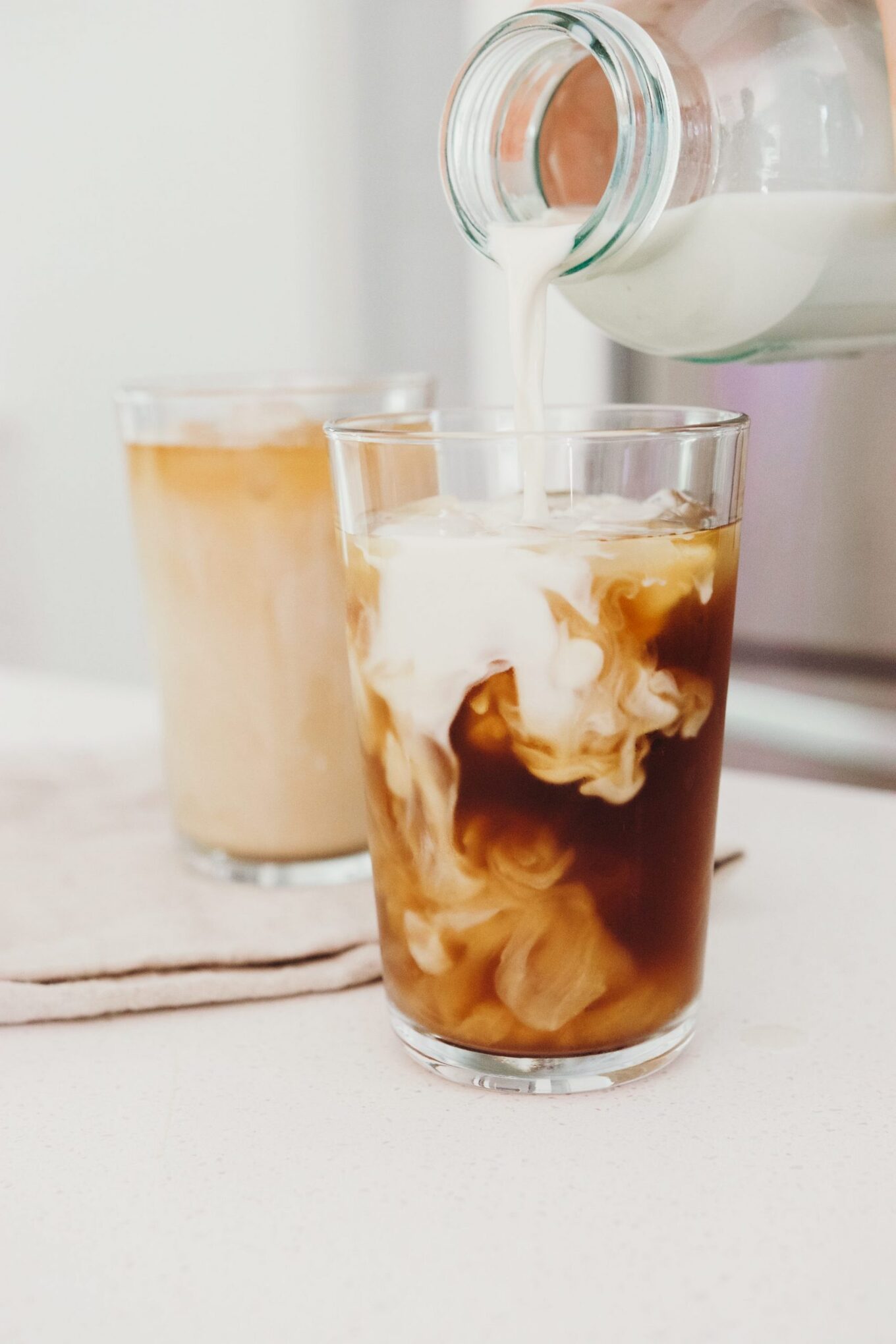 iced dirty chai latte