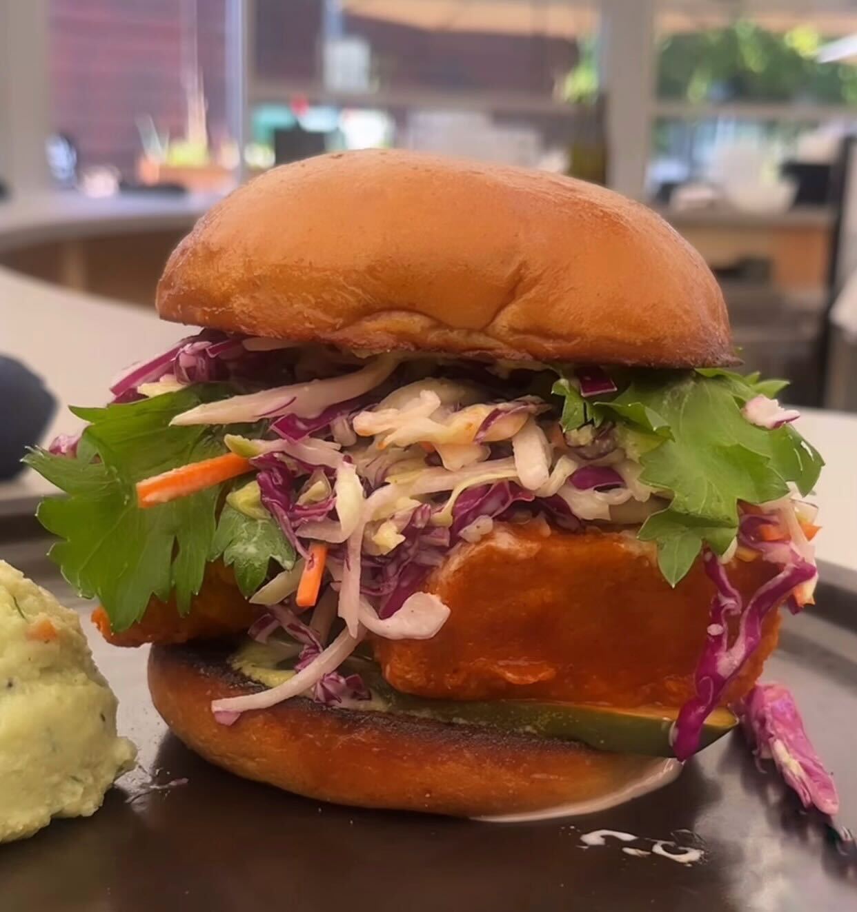 The Plot Hot Chicken Sando