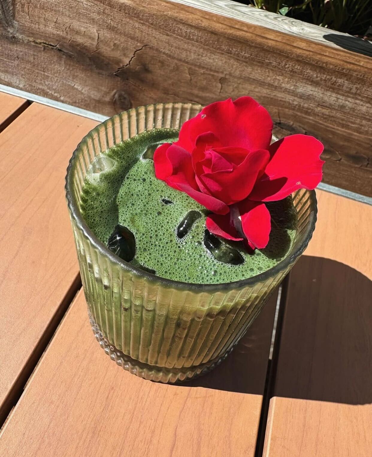 Non-alcoholic drink at Hi Flora!