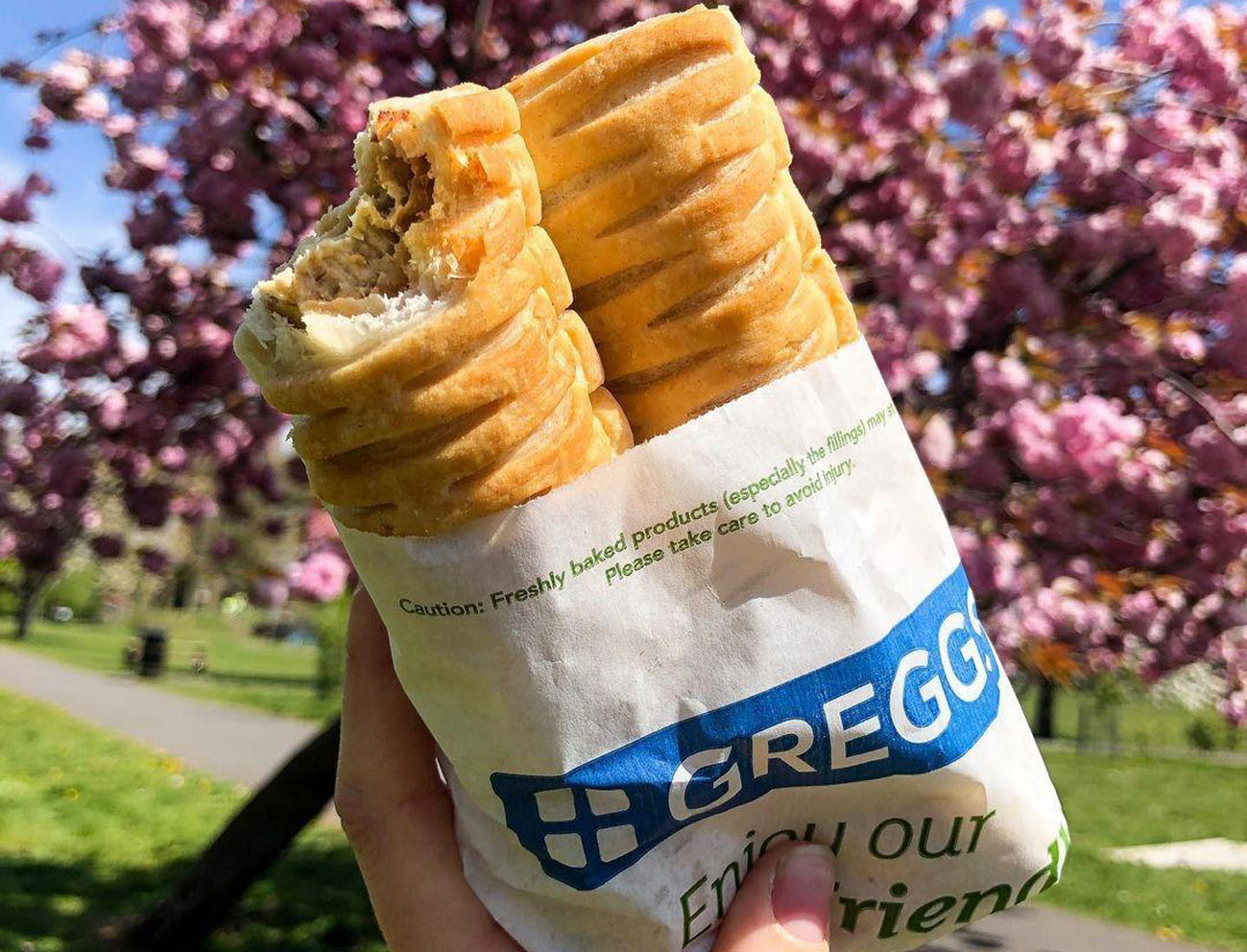 Greggs vegan sausage roll