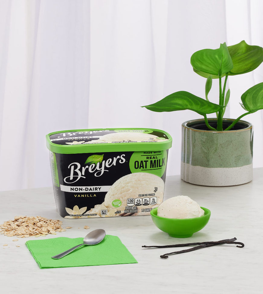 Breyers non-dairy vanilla ice cream