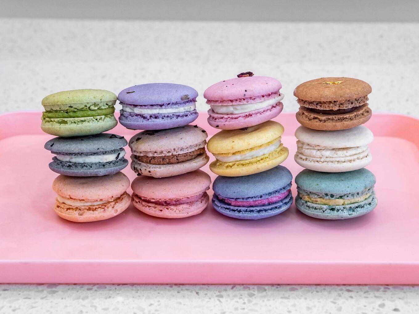 Vegan macarons