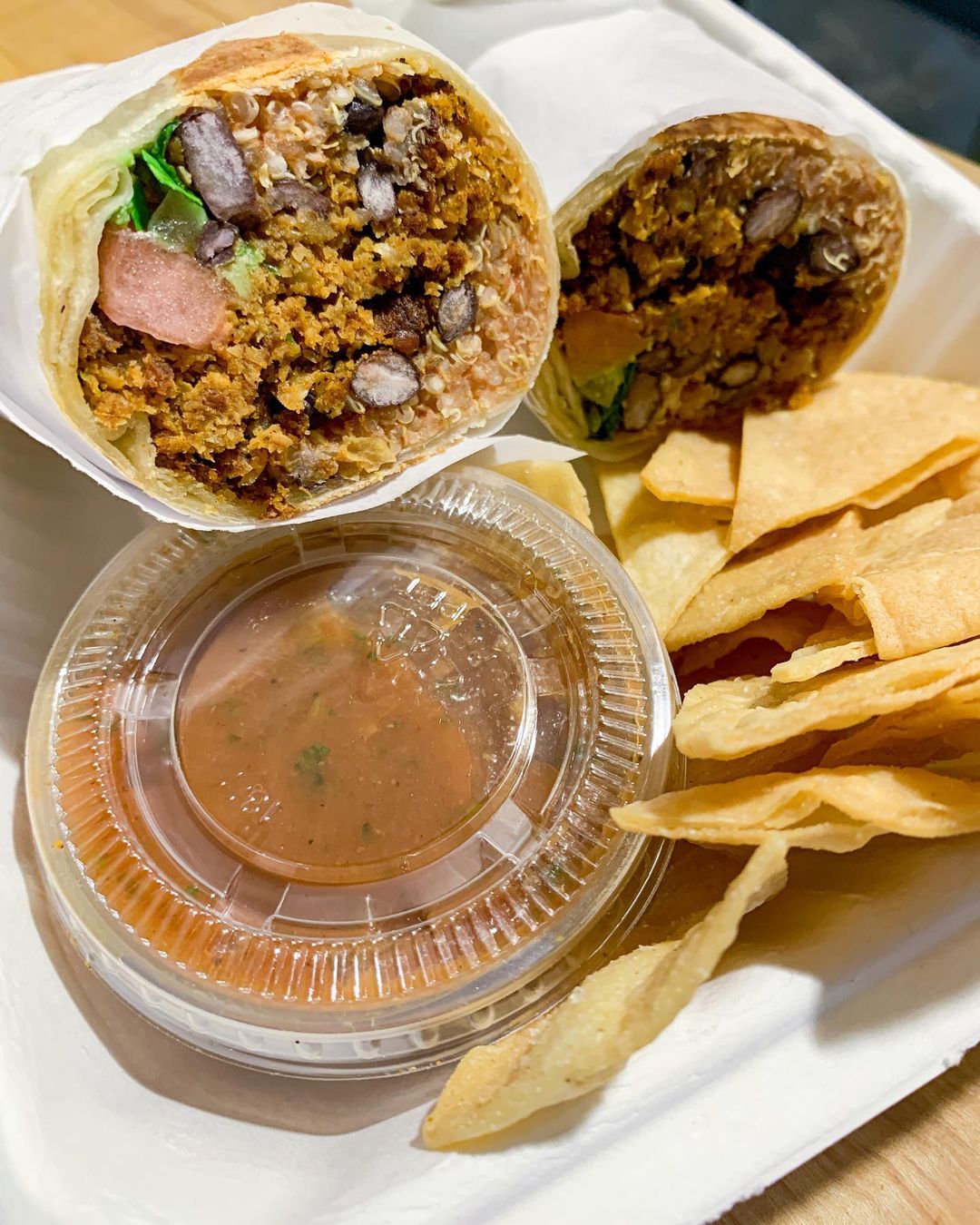 fala bar falafel wrap