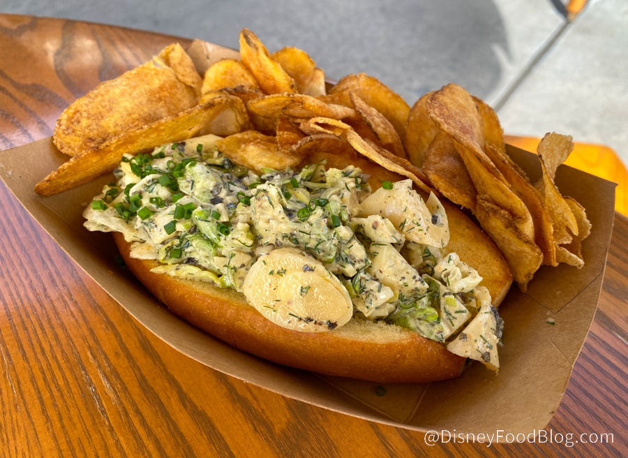 plant based lobster roll