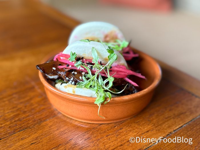 mushroom bao buns