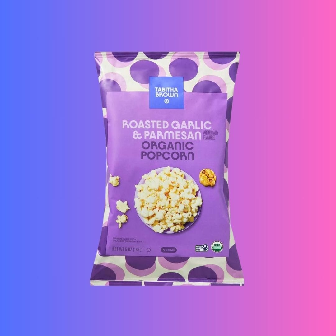 roasted garlic parmesan popcorn