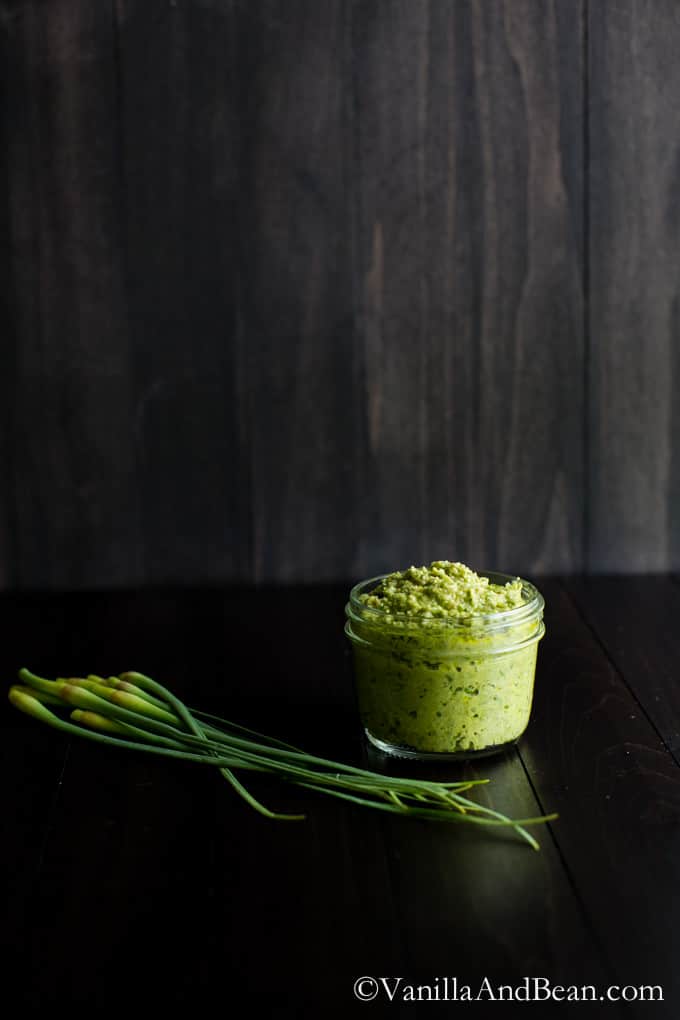 VeganGarlicScapePesto