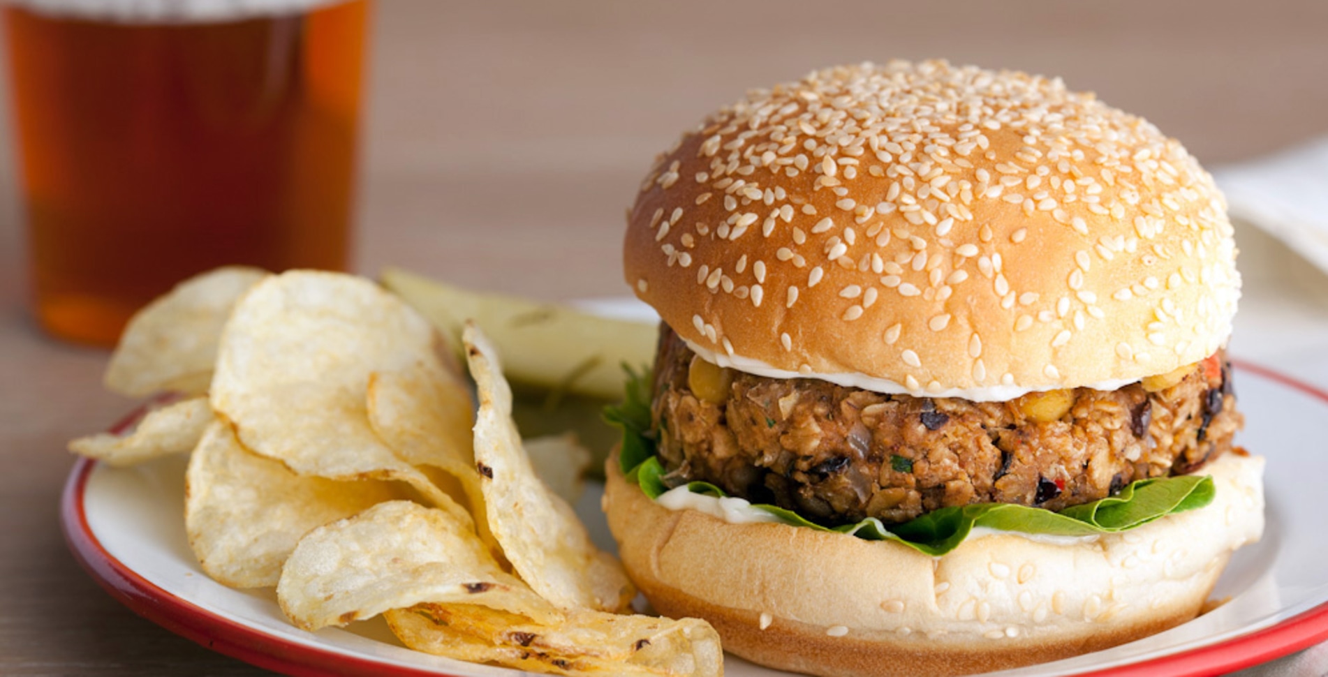 You’ll Need 21 Ingredients to Make Guy Fieri’s Famous Veggie Burgers
