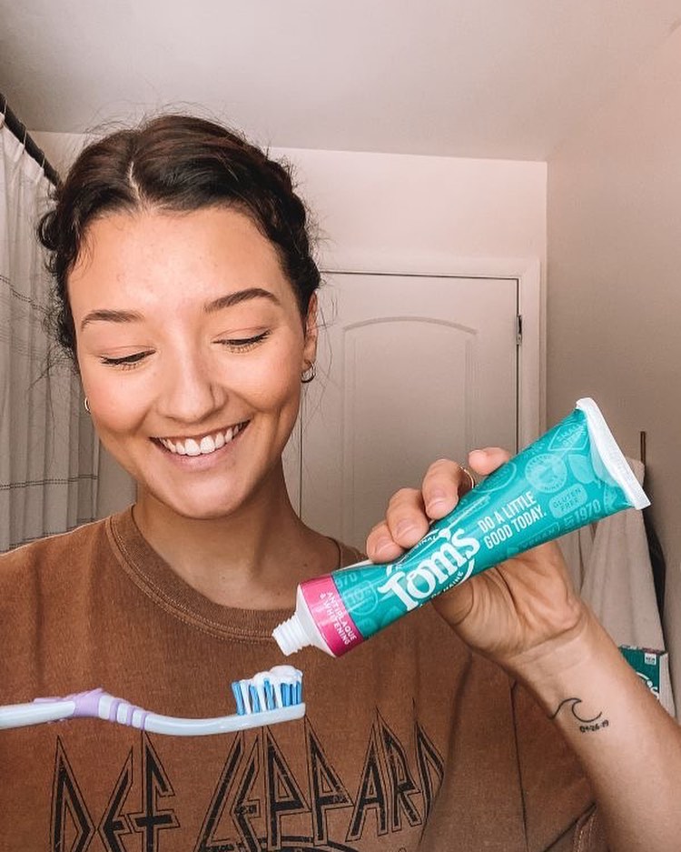 Tom's toothpaste