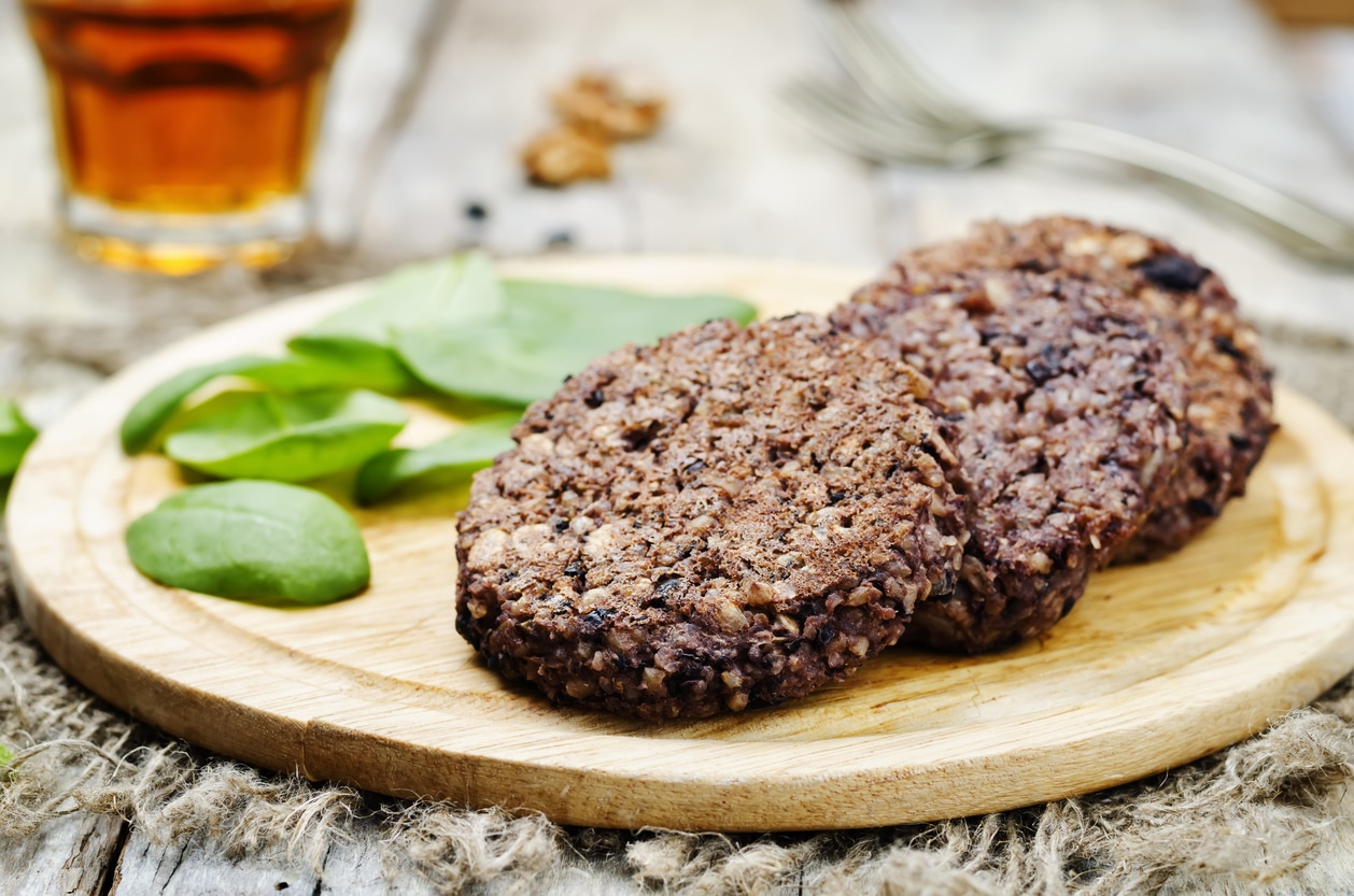 black bean patties