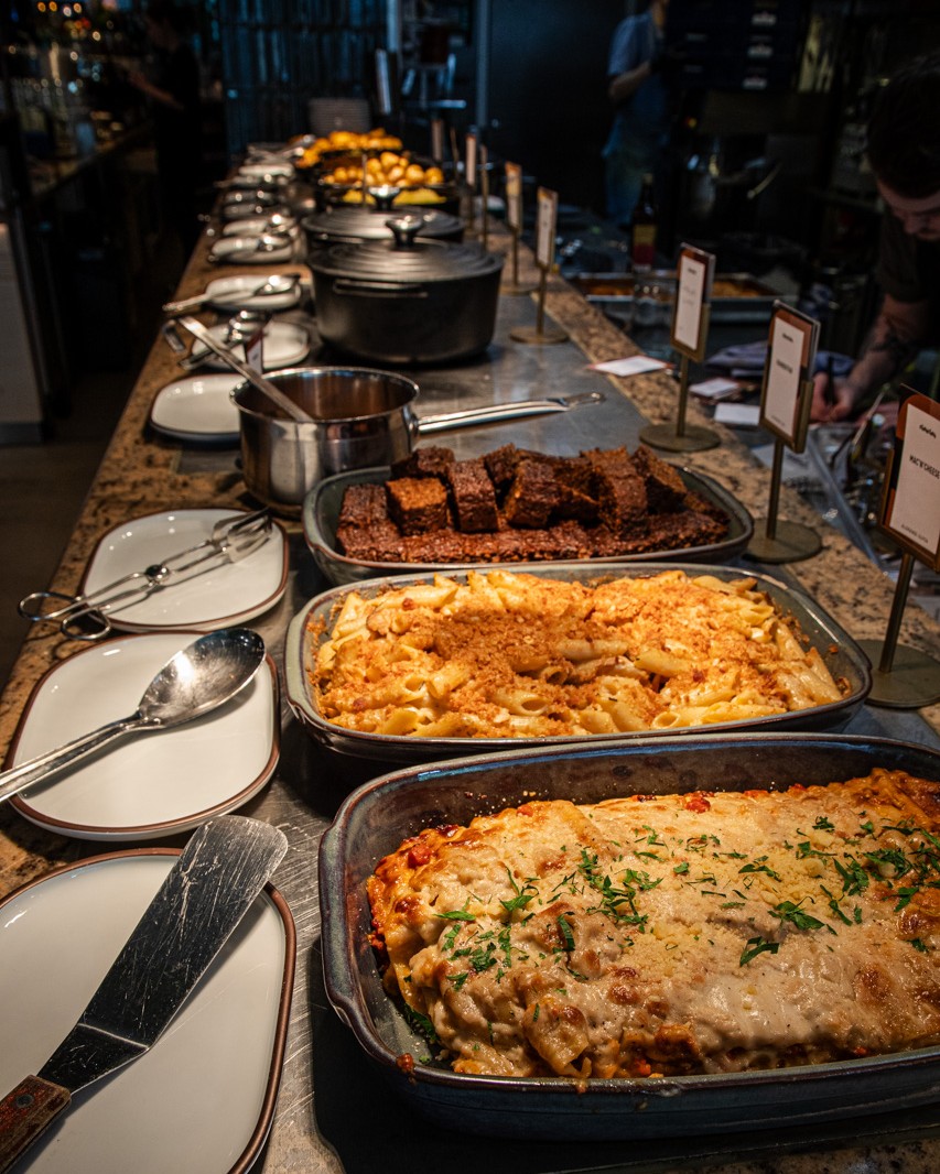 vegan buffet at ChouChou