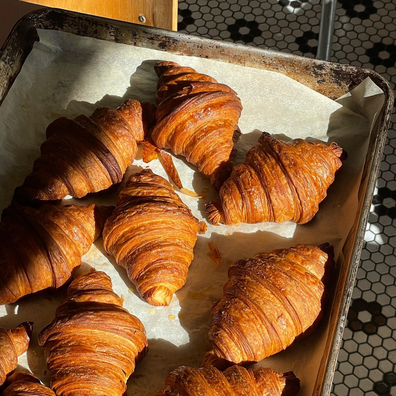 vegan croissants at à la Lo