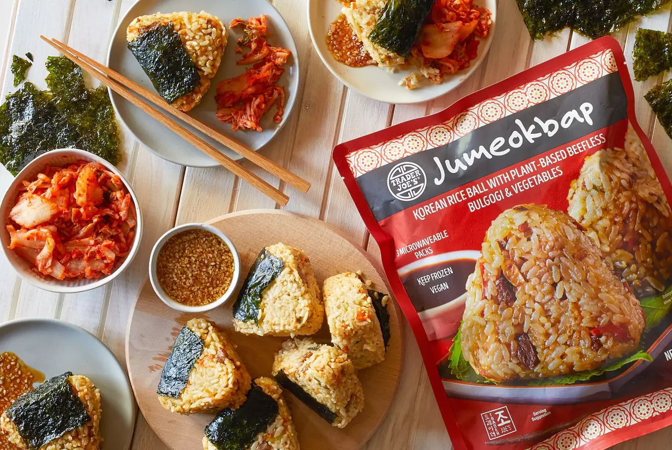 jumeokbap at Trader Joe's