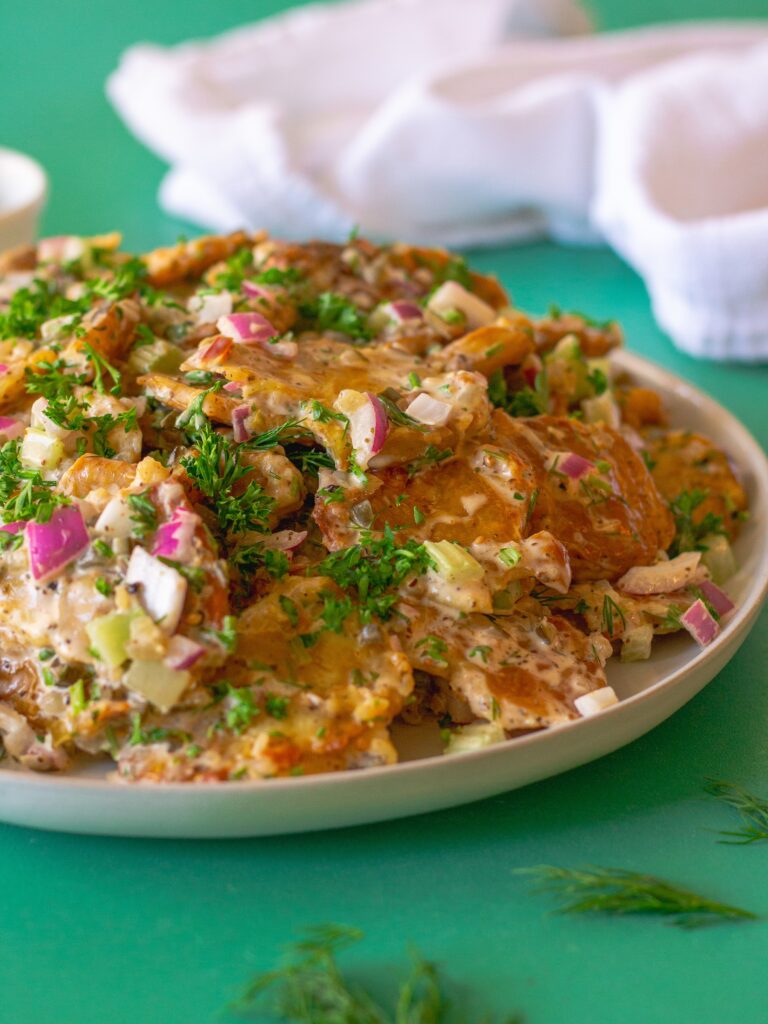 crispy potato salad