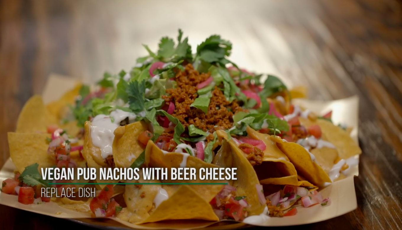 Vegan Pub Nachos With Beer Cheese by Charity Morgan